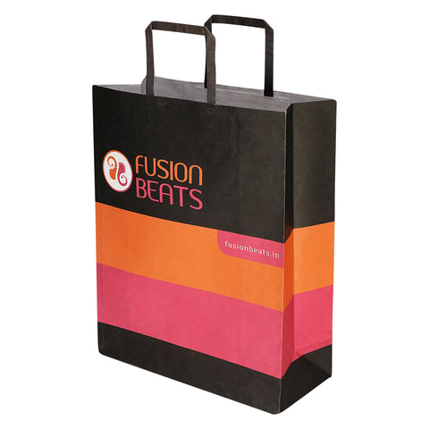 Custom paper bags with handles